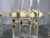 Hollywood Regency Vintage Brass and Acrylic Glass Dining Chairs, 1970s, Set of 10 For Sale - Image 3 of 18