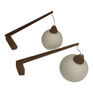 Mid 20th Century Uno & Östen Kristiansson for Luxus, Style Wall Sconce a Pair