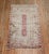 Pop Art Vintage MidCentury Turkish Scatter Rug - 2'8" x 4'4" For Sale - Image 3 of 7