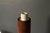 Vintage Sculptural Scandinavian Walnut and Glass Accent Table Lamp For Sale - Image 10 of 15