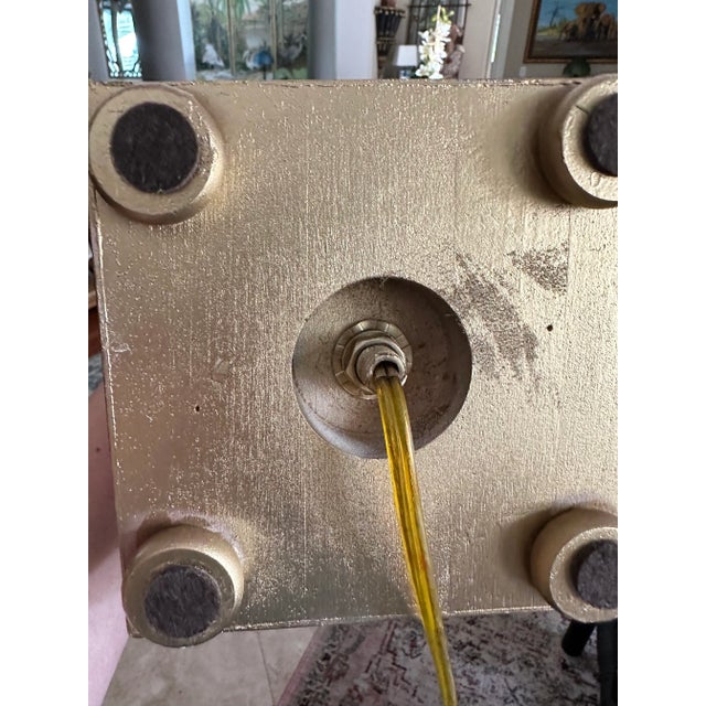 Vintage Palm Tree Lamps - a Pair For Sale - Image 10 of 12