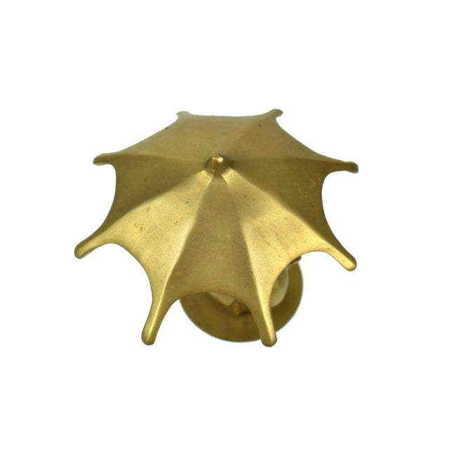 Vintage Solid Gold Brass Duck Figurine Model For Sale - Image 9 of 10