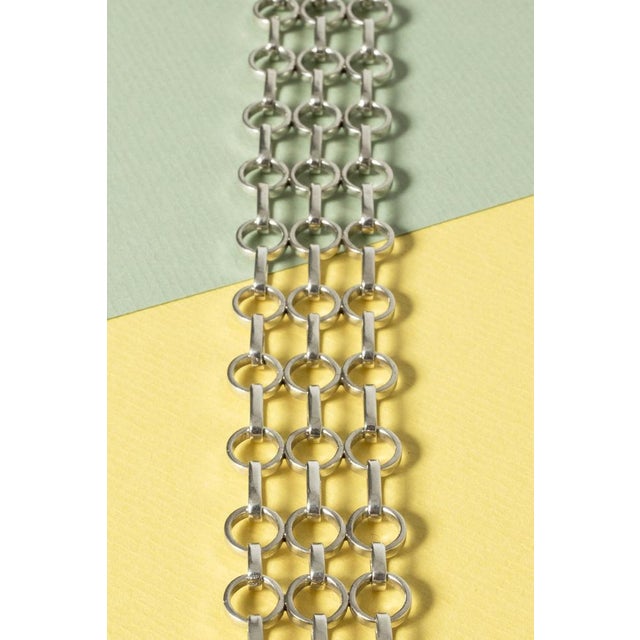 Silver and Amethyst Bracelet by Anders Högberg, 1961 For Sale - Image 4 of 6