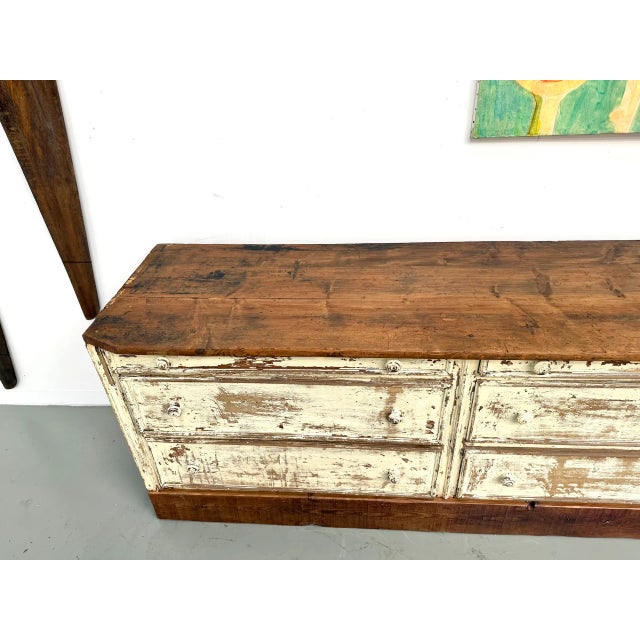 Large Antique Haberdashery Cabinet, 1900s For Sale - Image 16 of 18