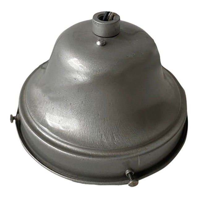 Vintage Perfeclite Inc Light Plate With Socket Flush Mount For Sale