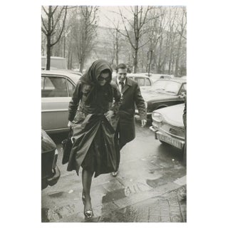 Jackie Kennedy in Paris, France, 1975, Photograph For Sale