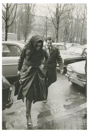 Jackie Kennedy in Paris, France, 1975, Photograph
