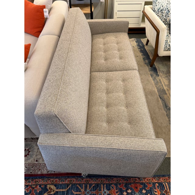 Design Plus Gallery presents a Reese Sofa from Room & Board. This tailored mid-century modern design is upholstered in...