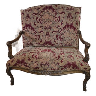 Rustic European Settee For Sale