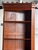 Corner Bookcase in Cherry Wood, 1920s For Sale - Image 6 of 18