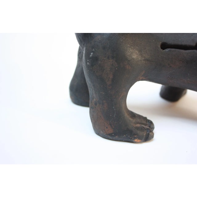 Bernard Langlais Terracotta Lion For Sale - Image 4 of 13