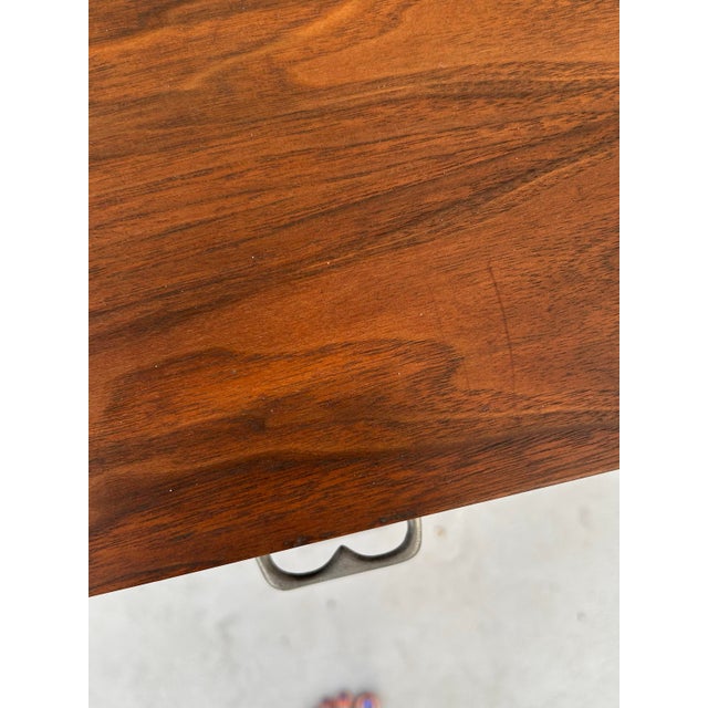 1960s Vintage Founders Jack Cartwright Oiled Walnut 3 Drawer Chest, Attributed For Sale - Image 5 of 12