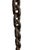 Black Vintage MCM Brutalist Chain Sculpture For Sale - Image 8 of 9