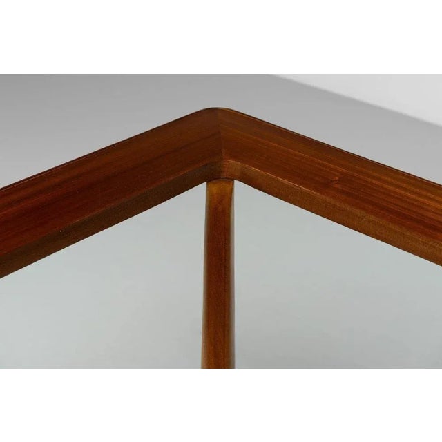 Sculptural Mahogany Dining Table by Franco Albini, Italy, 1950s For Sale - Image 17 of 18