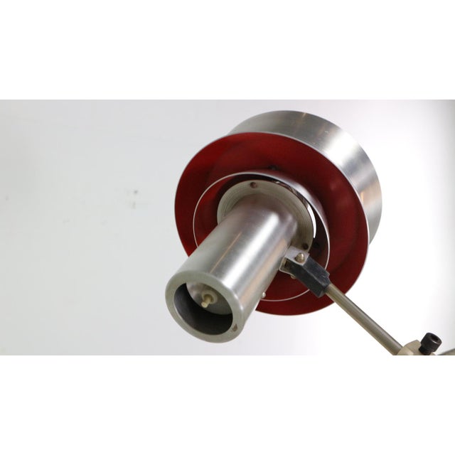 Scandinavian Modern Adjustable Floor Lamp attributed to Carl Thore, Denmark, 1970s For Sale - Image 12 of 17