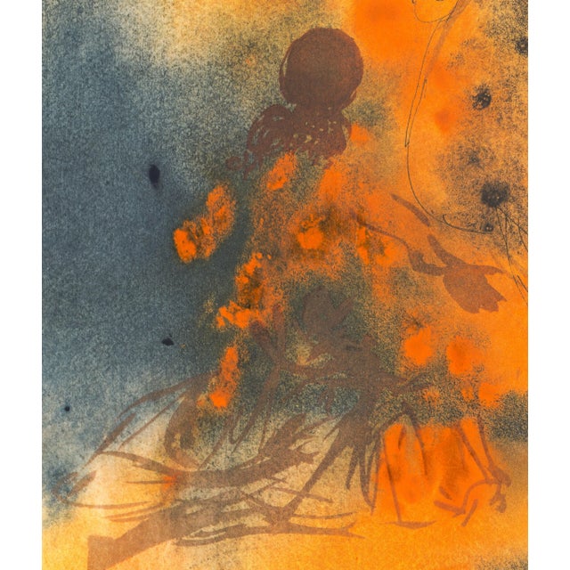 Abstract 1968 Salvador Dalí Biblia Sacra Lithograph ''Sponsabo Te Mihi in Sempiternum'' ( I Will Betroth You to Me Forever) For Sale - Image 3 of 11