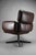 Mid-Century Executive Armchair in Brown Leather by Otto Zapf for Knoll International, 1960s For Sale - Image 11 of 14