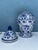 Vintage Ceramic Blue Elephant Ginger Jar For Sale - Image 4 of 6