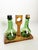 Olive Wood Oil/Vinegar Bottle Holder, France, 1950, Set of 3 For Sale - Image 4 of 14