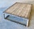 Vintage Rustic Oyster Stick & Wood Plank Coffee Table For Sale - Image 4 of 12