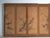 Brown Antique Japanese Six-Panel Screen with Box, 1900 For Sale - Image 8 of 18
