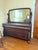 Traditional Antique Dresser With Mirror – Solid Mahogany For Sale - Image 3 of 4