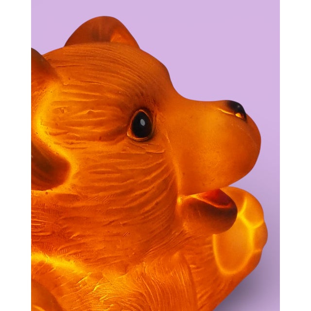 Vintage Teddy Bear Lamp from Heico, 1980s For Sale - Image 10 of 15