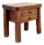 Mid-Century Rustic Wood Nightstand For Sale