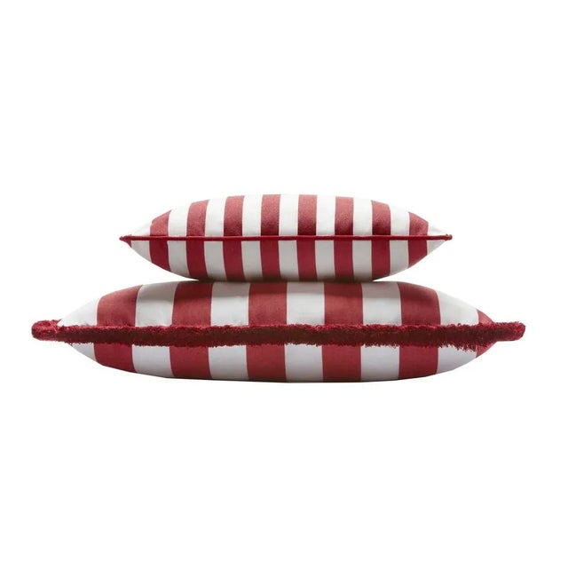 Clean lines, essential style, and a hint of vintage flair: this striped cushion is the perfect accent to bring charm and...