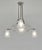 1930s Hettier Vincent & Schneider Geometric French Art Deco Chandelier 1930s For Sale - Image 5 of 13