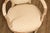 French Louis XVI Style Pair of Cream Painted Armchairs For Sale - Image 11 of 18