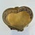Vintage Gold Tone Heart Shaped Ormolu Filigree Jewelry Box For Sale - Image 4 of 12