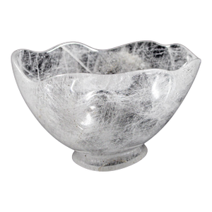 Gemstone bowl - Rock Crystal, 1960s/70s