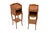 Narrow Bedside Tables, 1950s, Set of 2 For Sale - Image 6 of 7