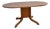 Mid-Century Oval Drop Leaf Gateleg Dining Table in Teak from Morris of Glasgow, 1970s For Sale