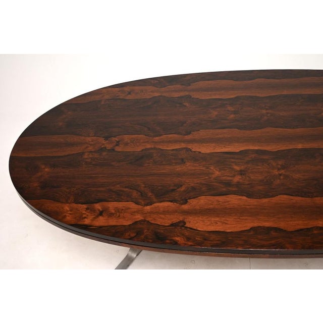 Vintage Dining Table and Chairs attributed to Robert Heritage for Archie Shine, 1960, Set of 7 For Sale - Image 6 of 16