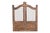 Indian Vintage Indian Teakwood Garden Gate or “Dog Door” For Sale - Image 3 of 3