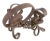 American Looping "Ribbon" Wrought-Iron Sculpture For Sale - Image 3 of 6