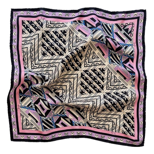 Vintage Pucci Edgy Scarf For Sale