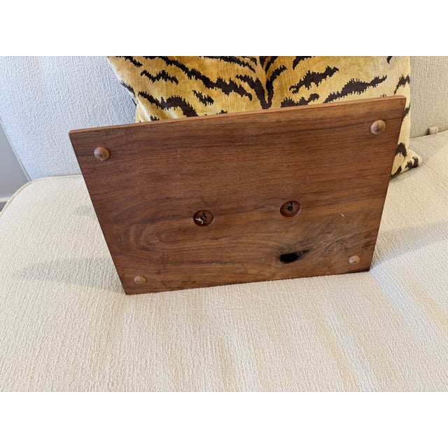 Large Scale Mid-Century Grape Cluster Sculpture Mounted to Wood Base For Sale - Image 17 of 18