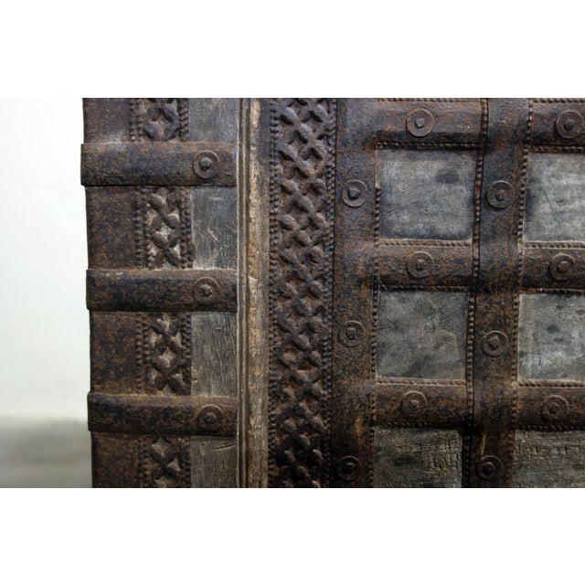 Antique Wooden and Iron Dowry Chest, 19th Century For Sale - Image 17 of 18