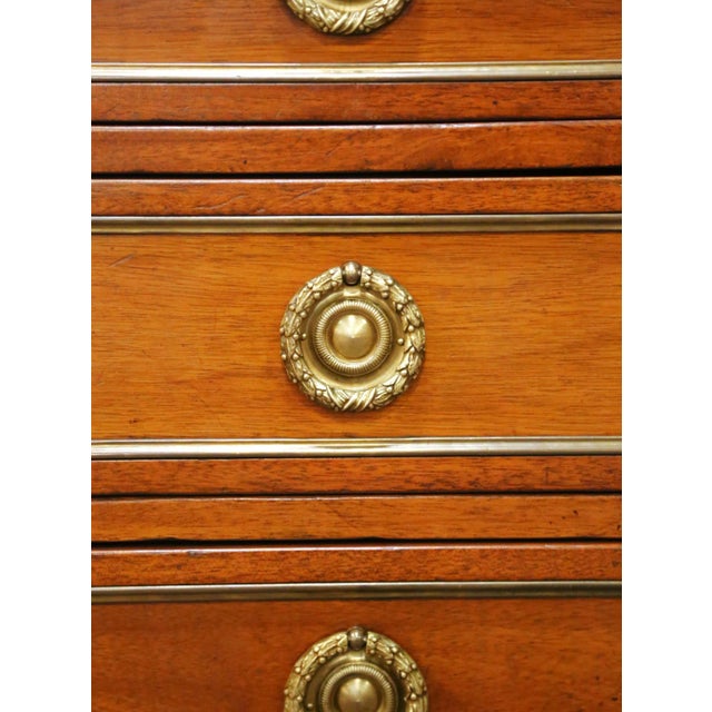 Early 20th Century Early 20th Century French Louis XVI Marble Top Chiffonier by A. Mailfert For Sale - Image 5 of 13