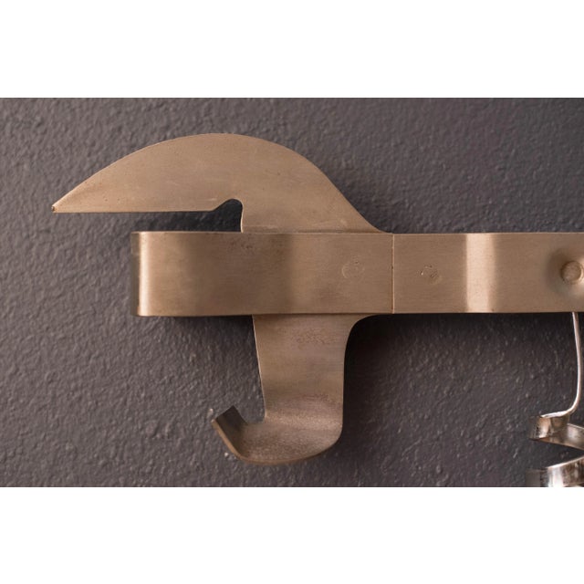 Artisan House Mid Century Pop Art Curtis Jere Corkscrew Bottle Opener Sculpture For Sale - Image 4 of 13