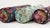 Schumacher Schumacher Jennie Velvet Bolster Pillow in Blue & Red For Sale - Image 4 of 9