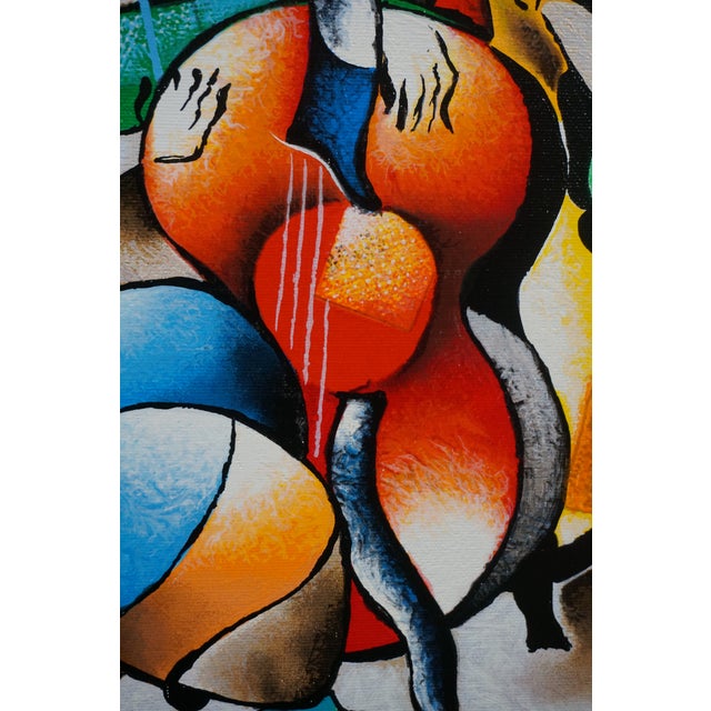 David Schluss Symphonic Jazz Orchestra Artist Proof Abstract Serigraph For Sale - Image 11 of 12