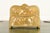 Tiffany Studios New York Grapevine Pattern Bronze Doré and Favrile Slag Glass Letter Rack For Sale - Image 15 of 15