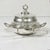 English Early 20th C. Antique Hollywood Regency English Style Silverplate Butter Dish & Knife - 4 Piece Set For Sale - Image 3 of 16