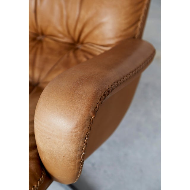 S231 James Bond Swivel Armchair from de Sede, 1960s For Sale - Image 16 of 18