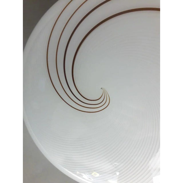 Vintage 1960s Murano Glass Flush Mount For Sale - Image 11 of 13