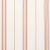 Contemporary Sample - Schumacher Scarset Stripe Fabric in Rosewood For Sale - Image 3 of 3